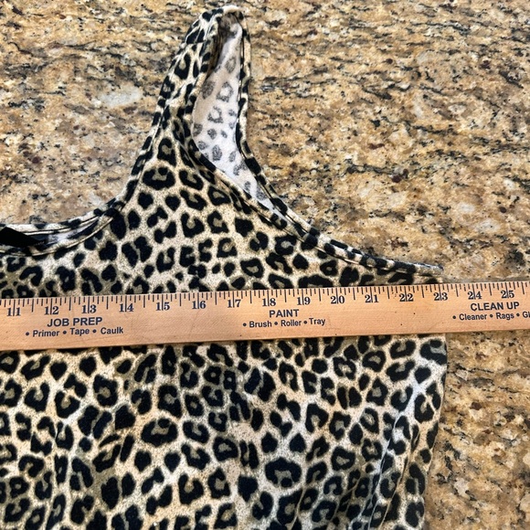 Torrid sleep Dream Fleece leopard Full Length Lounge Jumpsuit Plus size 3 - Picture 6 of 9